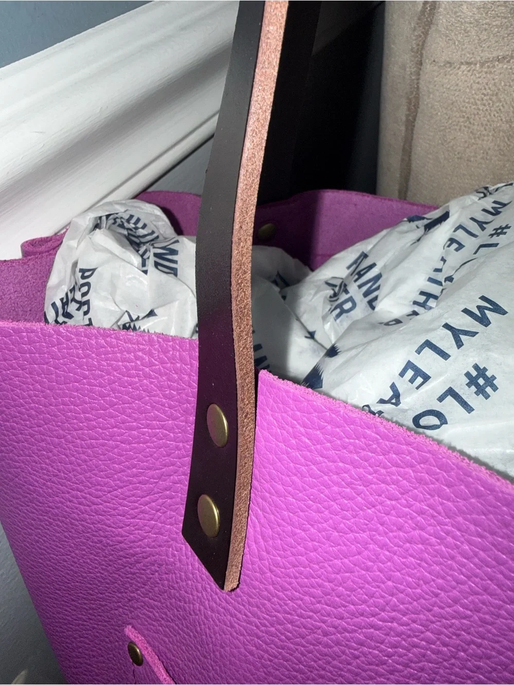 Portland Leather Goods Cattleya Medium Classic Tote